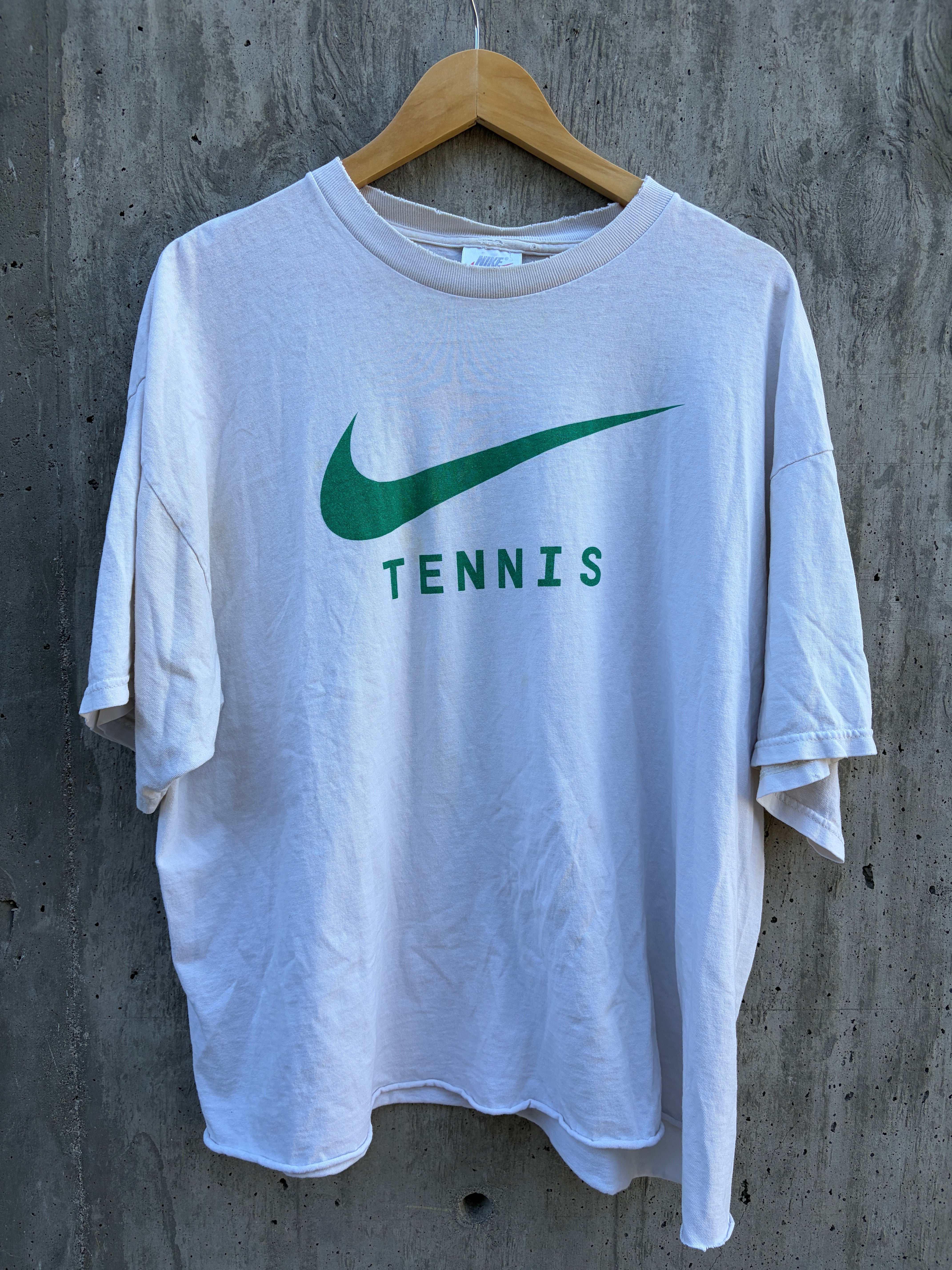 Vintage Distressed Nike Tennis T-Shirt (circa 1990s)