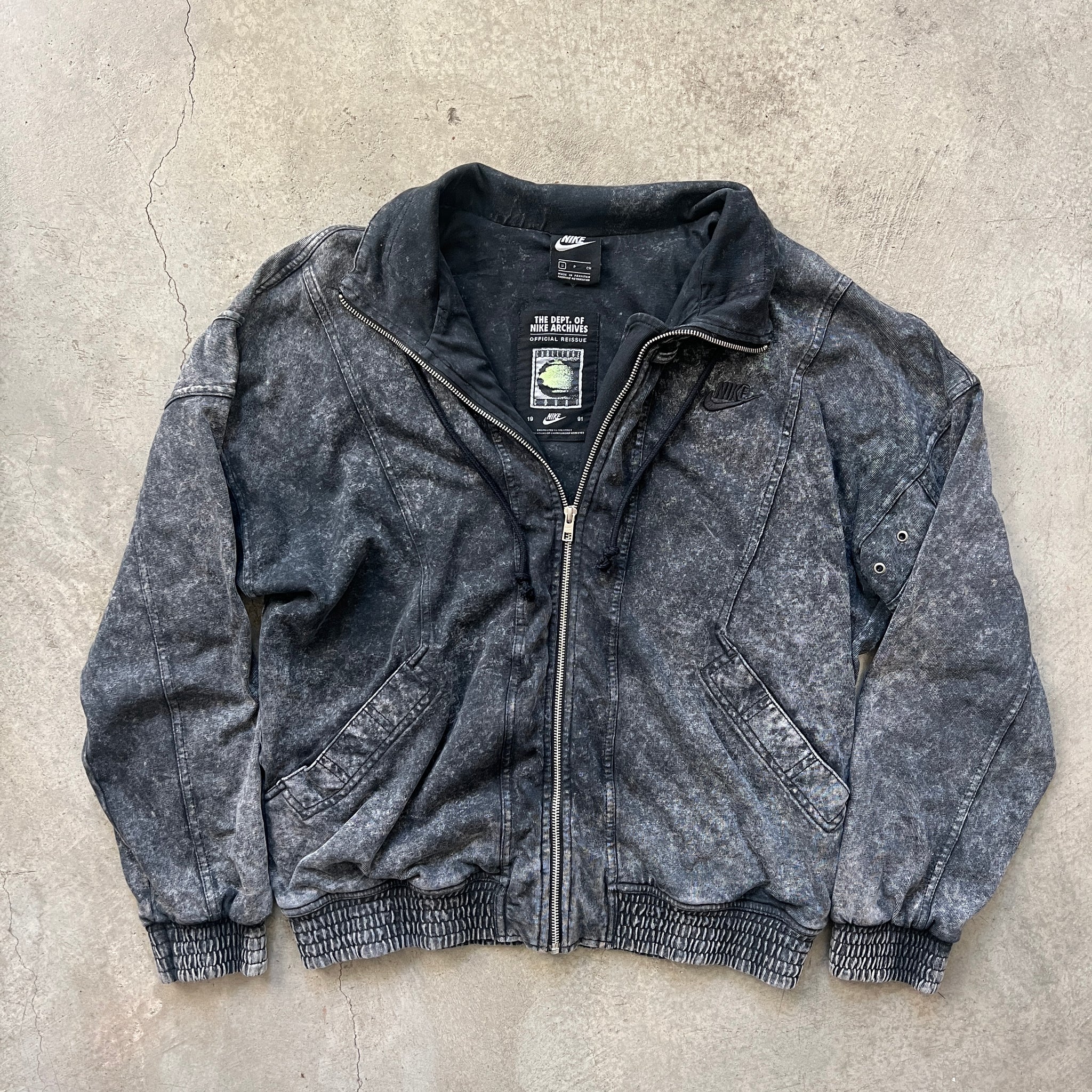 Nike Challenge Court Agassi Acid Washed Jacket (Reissue) – Vintage 