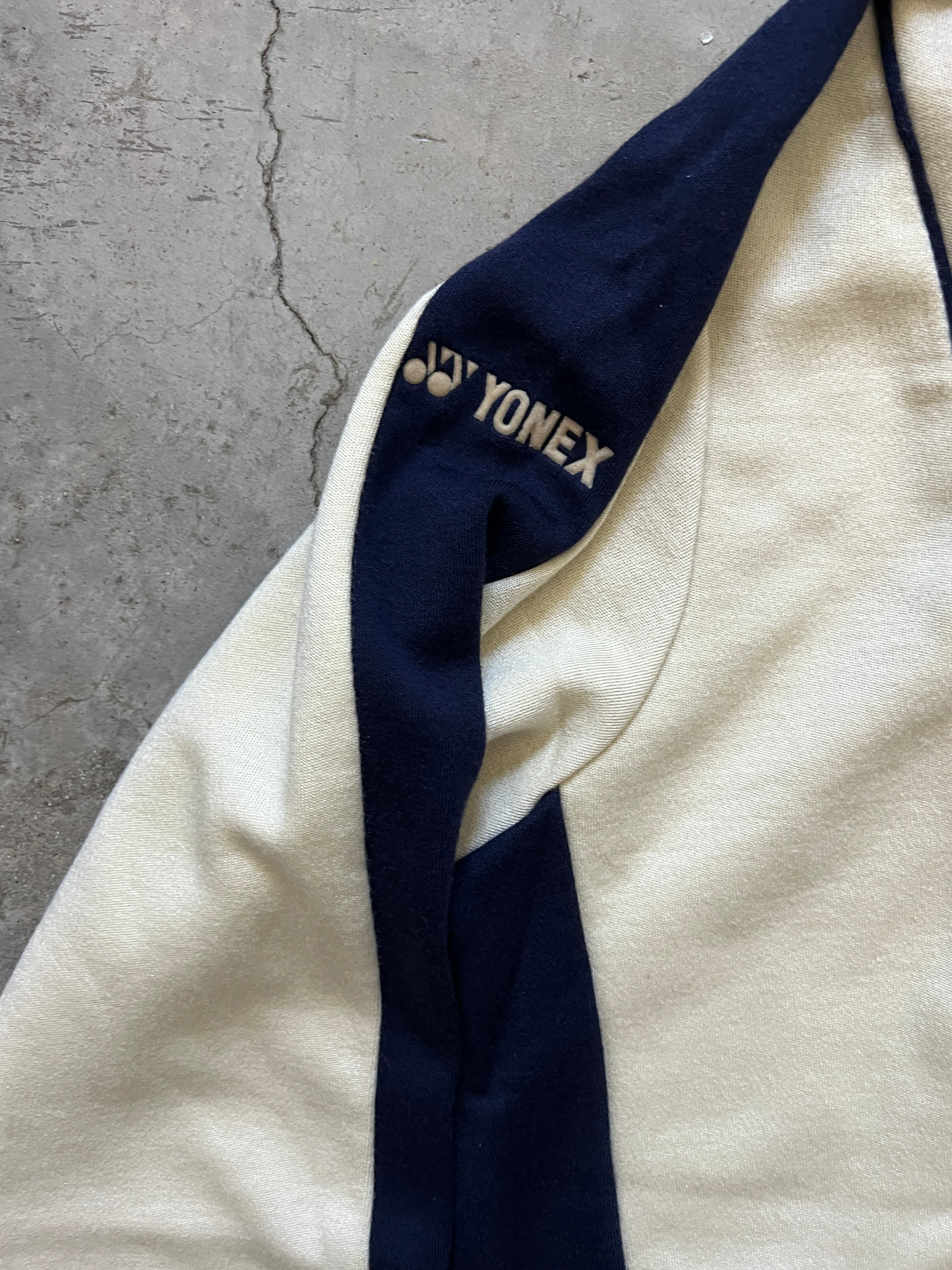 Vintage Yonex Cream Tennis Jacket (circa 1980s)