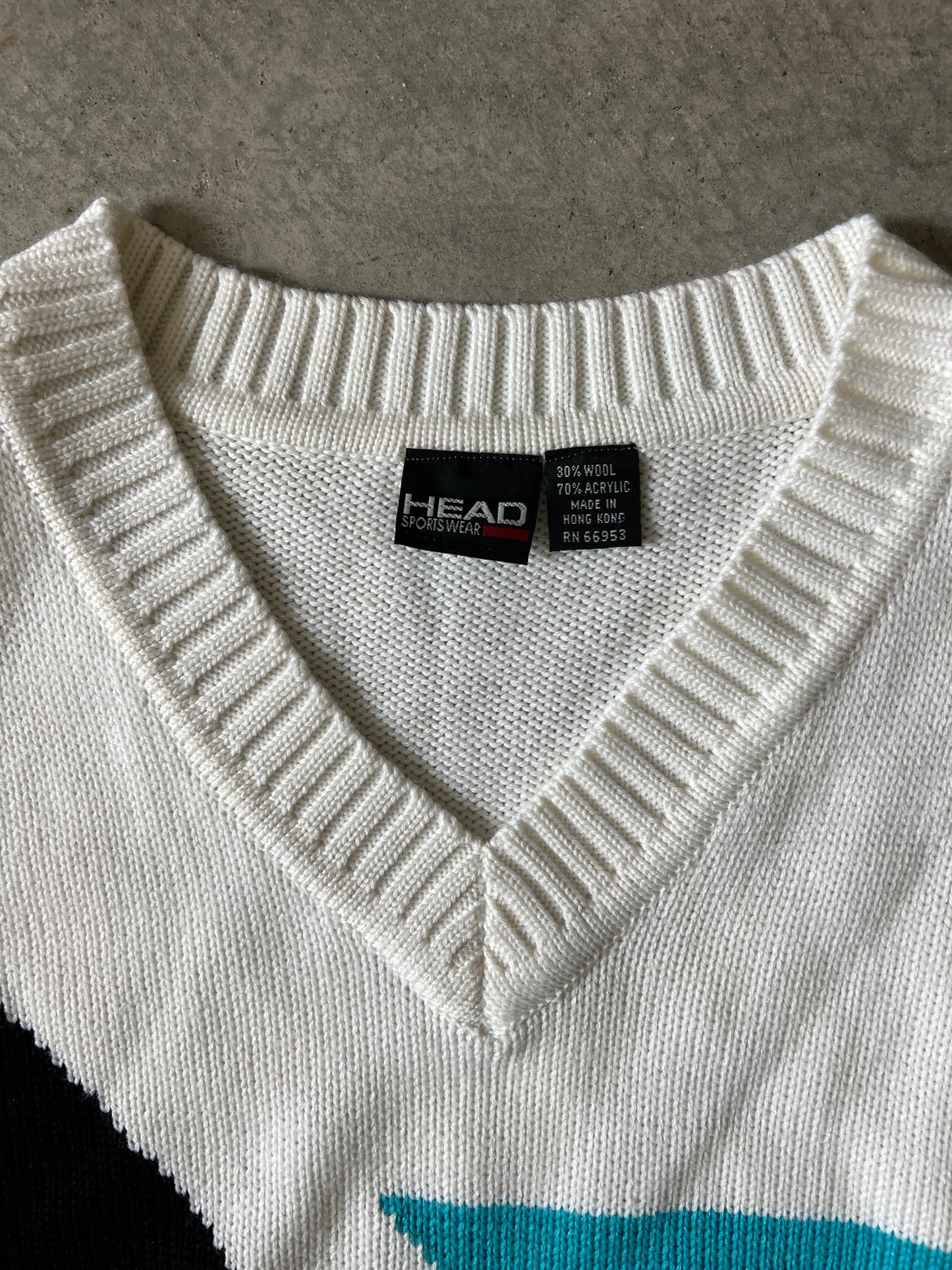 Vintage Head Tennis Sweater (circa 1990s)