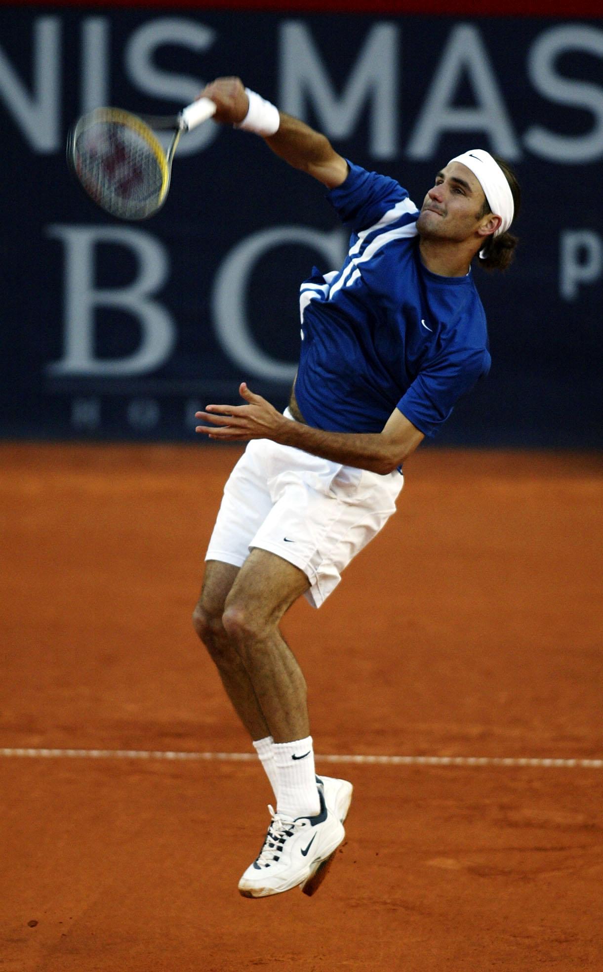 Vintage 2003 Nike Shirt (Federer, Hamburg)