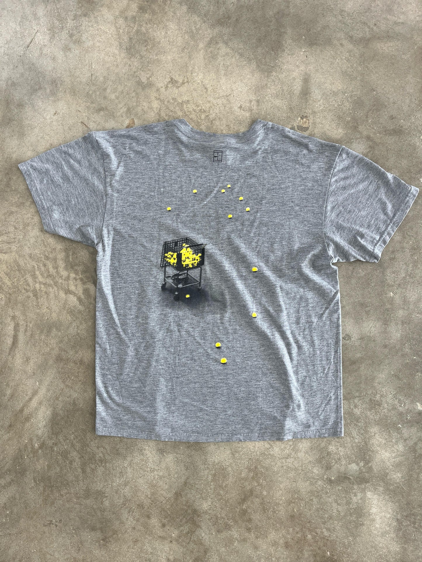 Vintage Nike Tennis Ball Cart T-Shirt (circa 2000s)