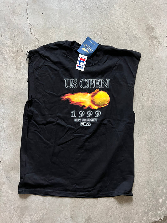 Vintage Fila US Open 1999 Cut-off T-Shirt