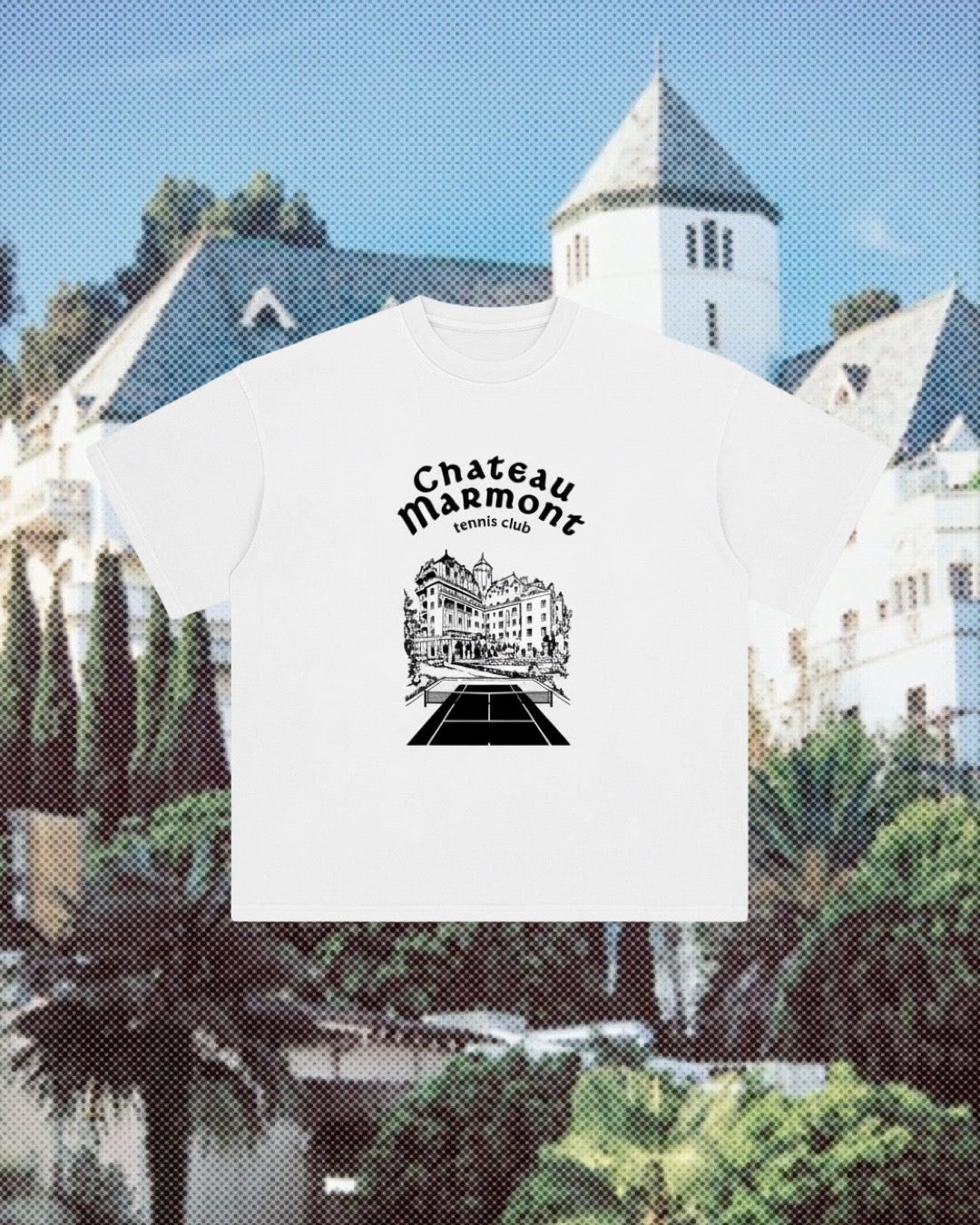 Château Marmont Tennis Club T-Shirt