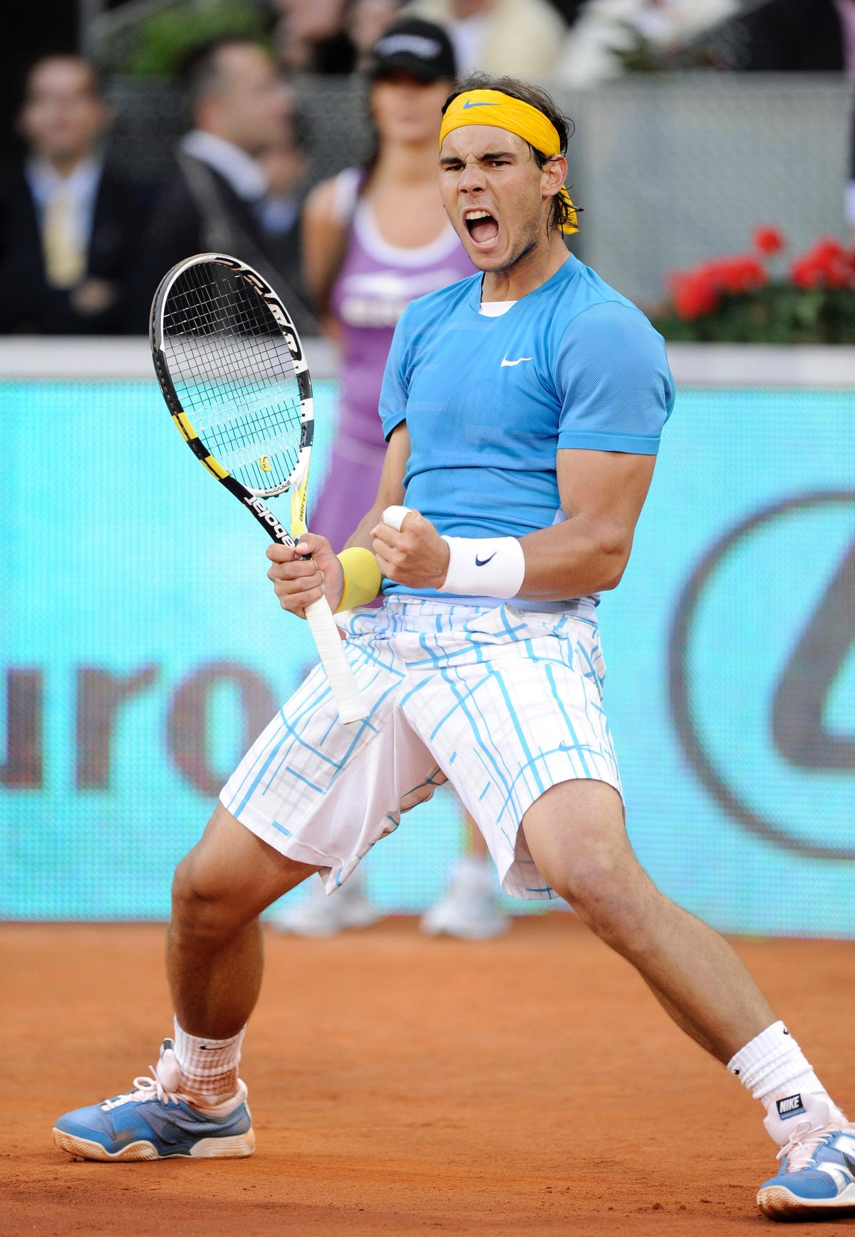 Vintage 2010 Nike Tennis Shirt (Nadal, Rome)