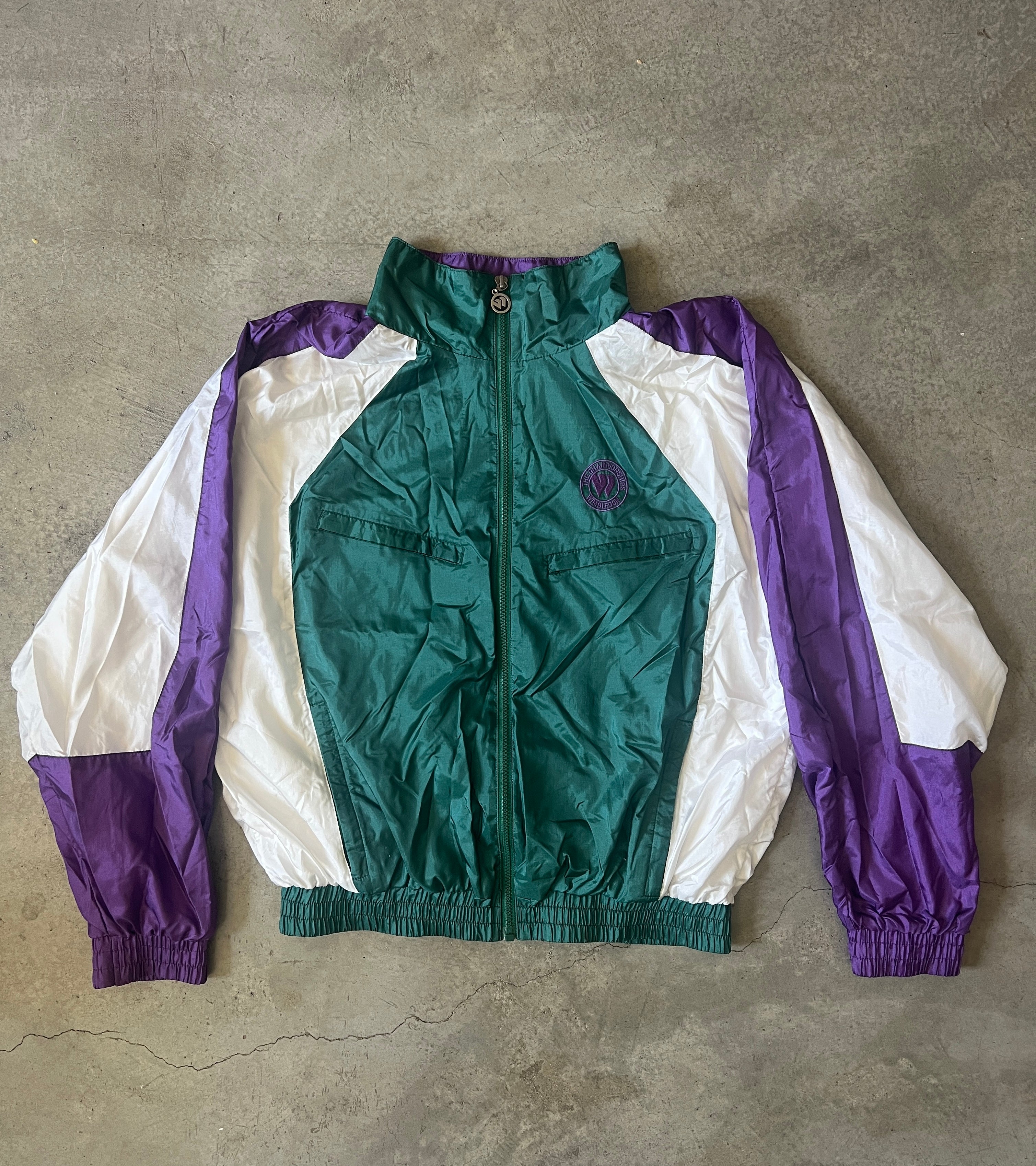 Vintage Wimbledon Tennis Jacket (circa 1980s)