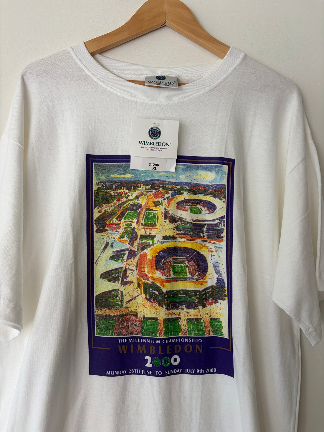 Vintage 2000 Wimbledon T-Shirt (RARE) (NEW W/ TAG)