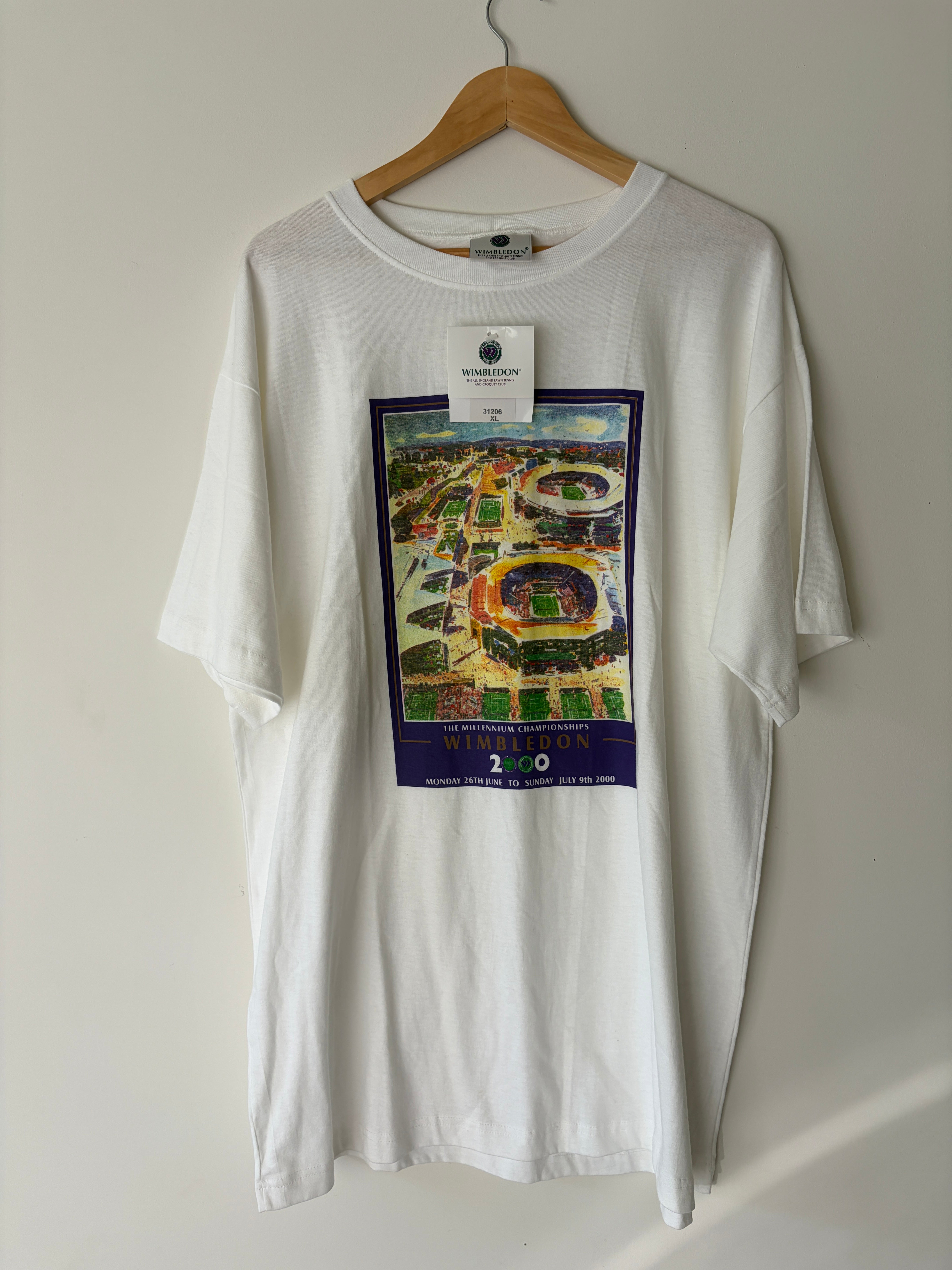 Vintage 2000 Wimbledon T-Shirt (RARE) (NEW W/ TAG)