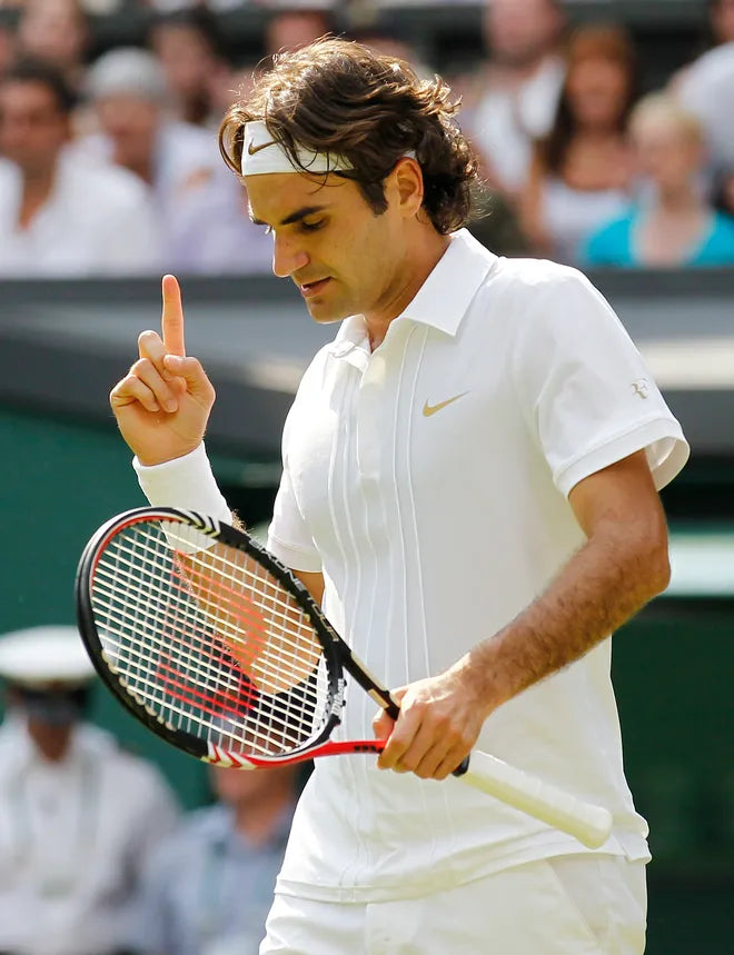 Vintage Nike Roger Federer Polo (Wimbledon 2010)
