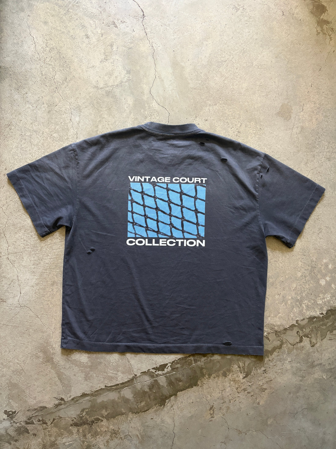 1/1 Vintage Washed Distressed T-Shirt