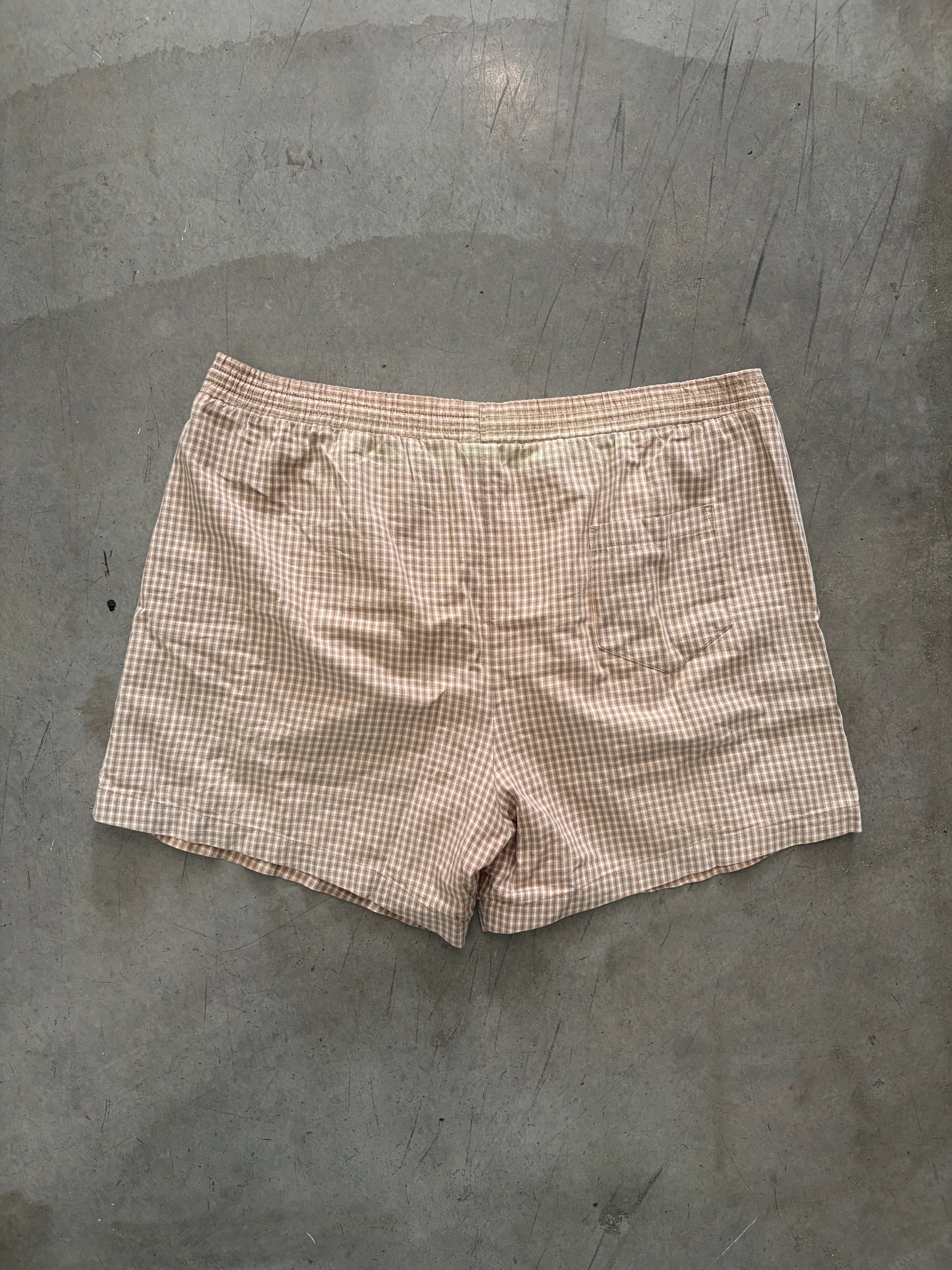 Vintage 1994 Nike Tennis Plaid Shorts (Sampras, US Open)