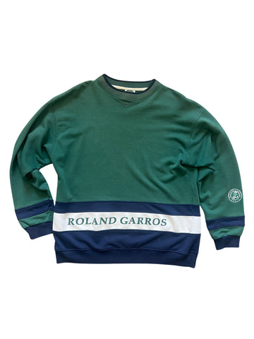 Vintage Roland Garros Crewneck Sweatshirt (circa 1990s)