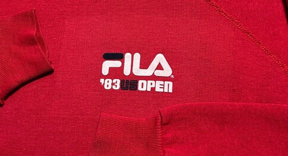 Vintage 1983 Fila US Open Crewneck Sweatshirt