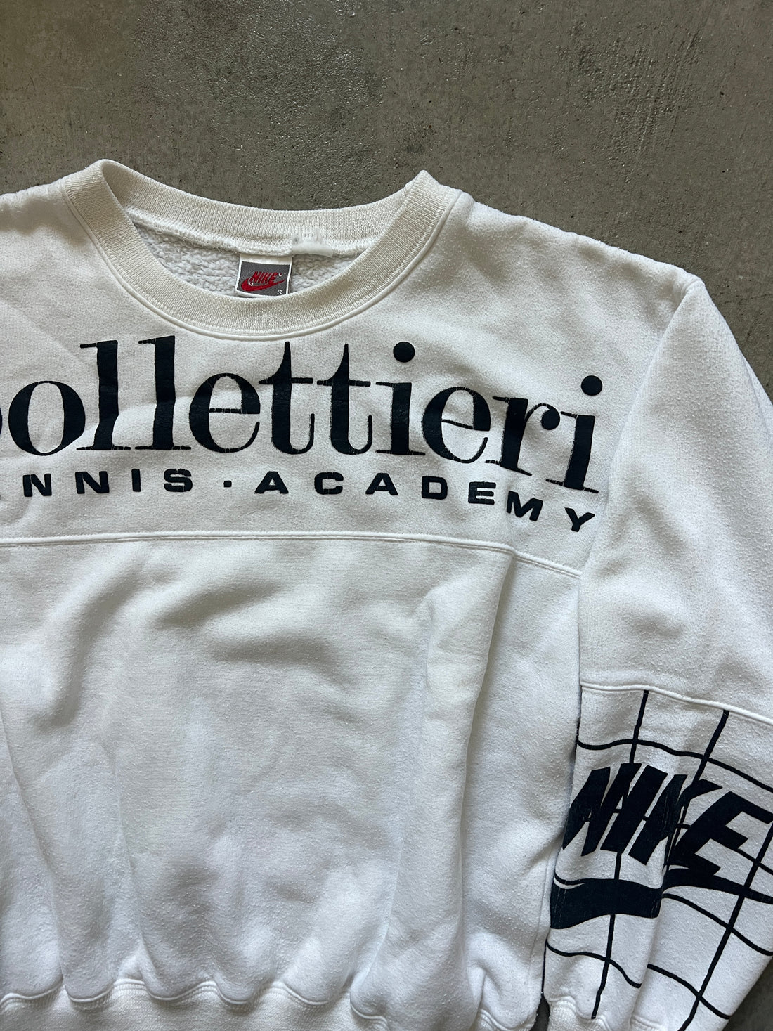 Vintage Nike Bollettieri Academy Crewneck Sweatshirt (circa 1990s) (very rare)