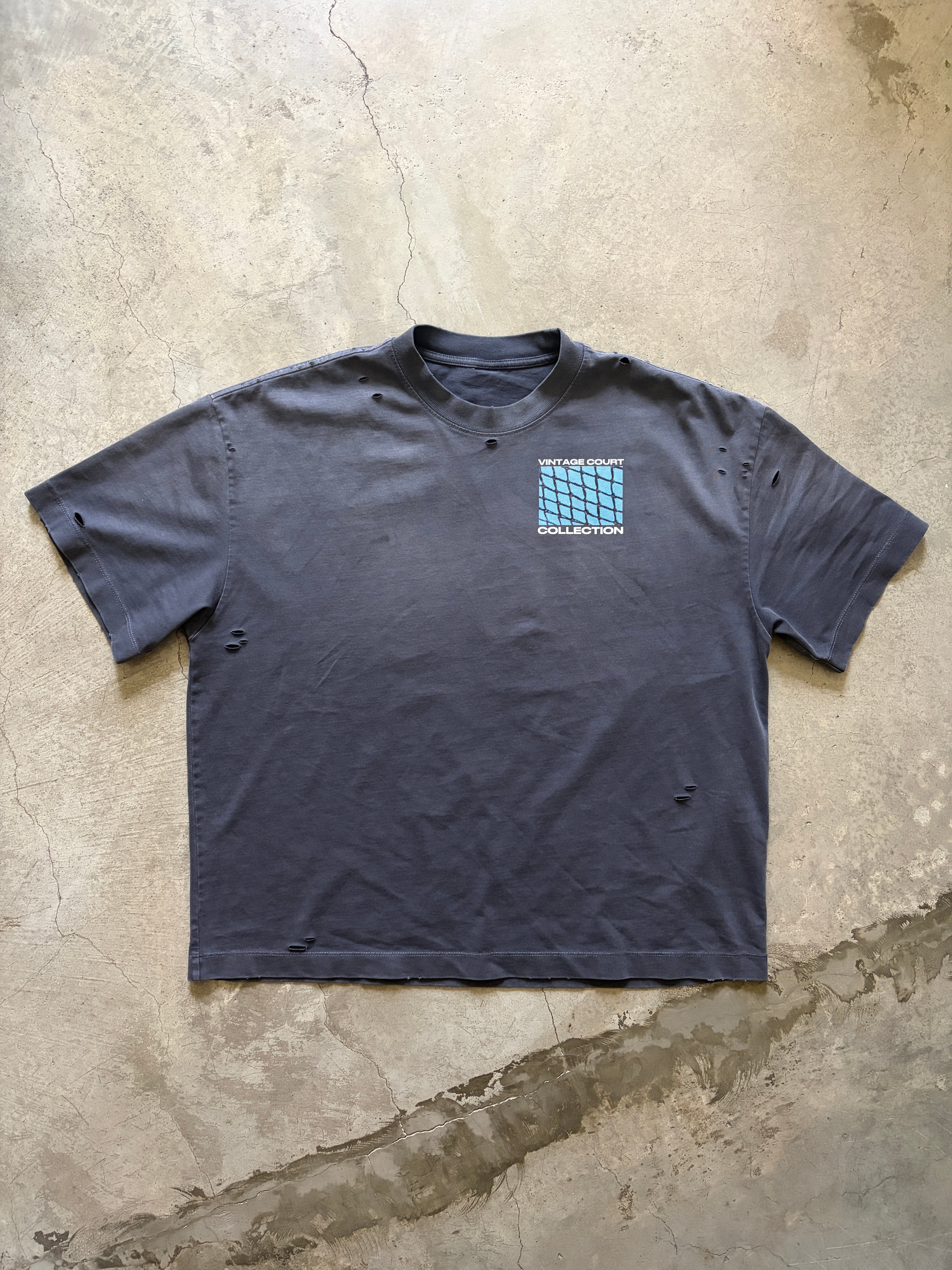 1/1 Vintage Washed Distressed T-Shirt