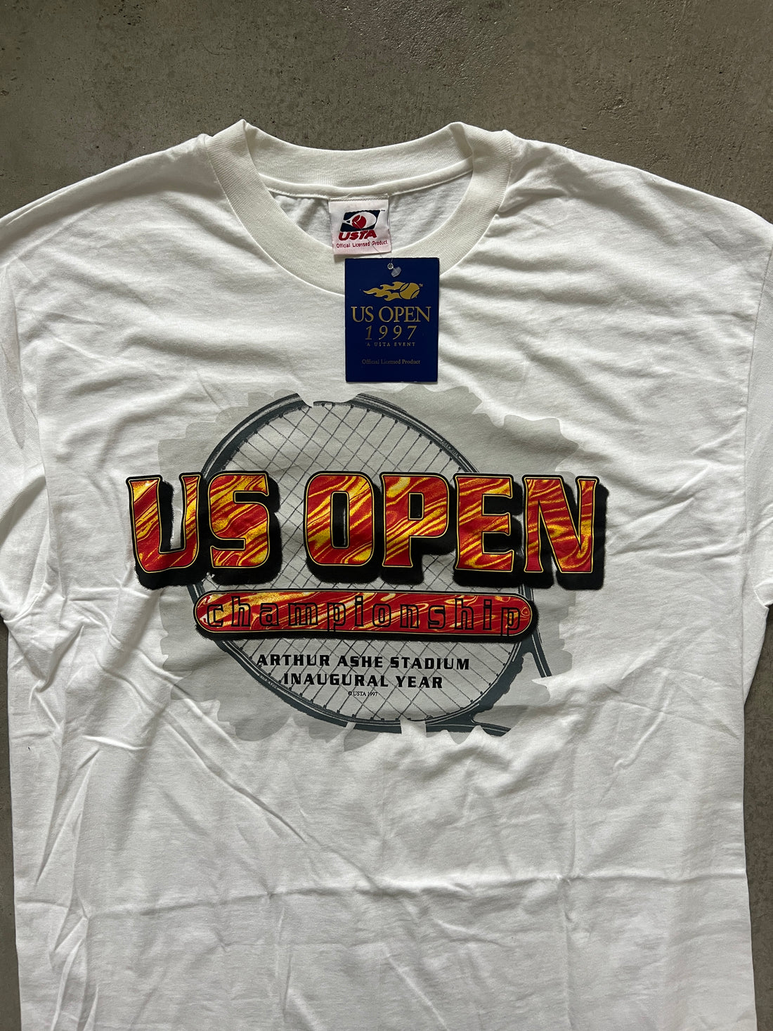 Vintage 1997 US Open Arthur Ashe Stadium T-Shirt (brand new)