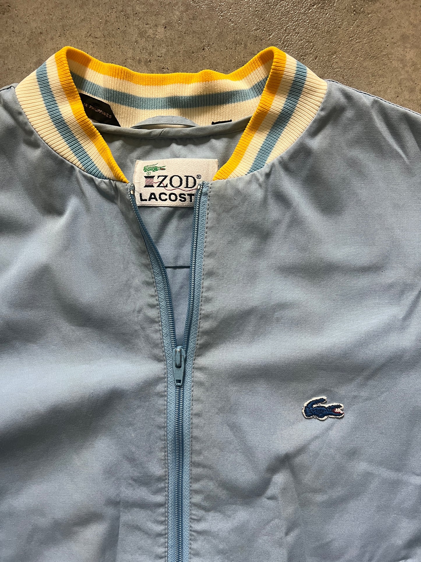 Vintage Lacoste Bomber Jacket (circa 1990s)