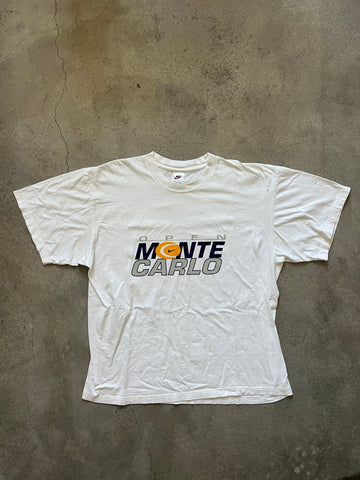 Vintage Nike Monte Carlo Open T-Shirt (circa 1990s) (Rare)