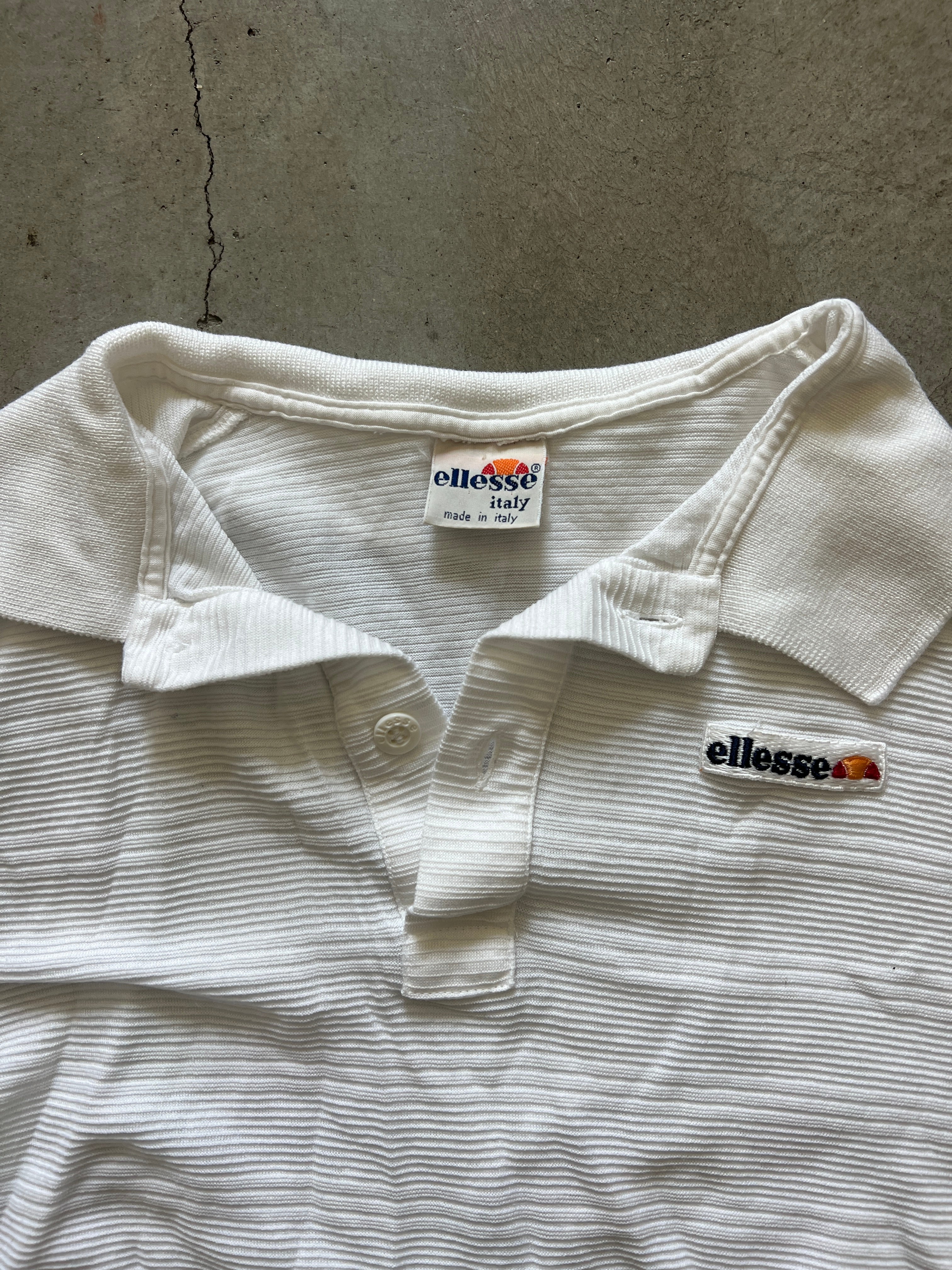 Vintage Ellesse Tennis Polo (circa 1980s)