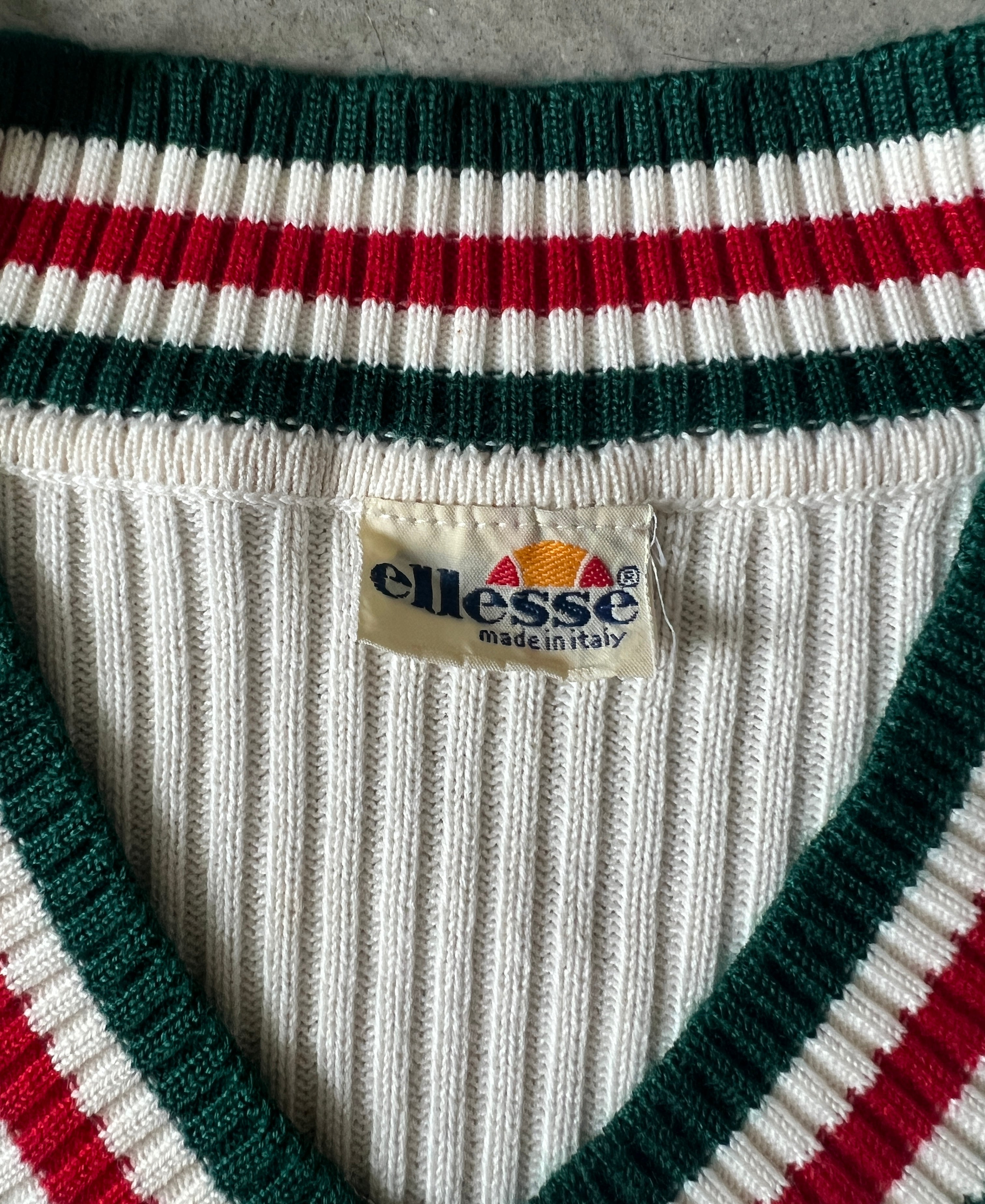 Vintage Ellesse Tennis Sweater (circa 1980s)