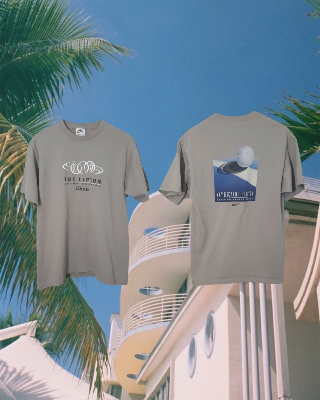 Vintage 1998 Nike The Lipton (Miami Open) T-Shirt