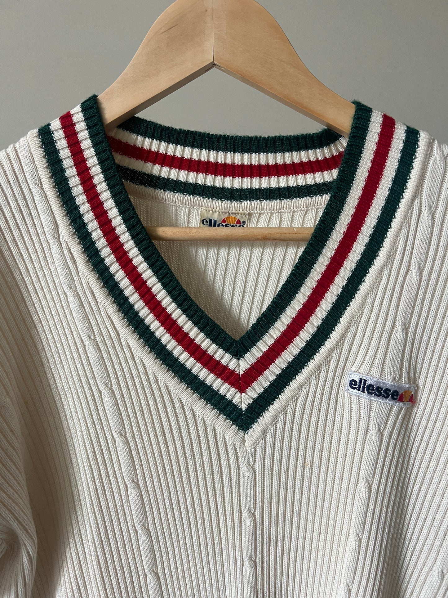 Vintage Ellesse Tennis Sweater (circa 1980s)