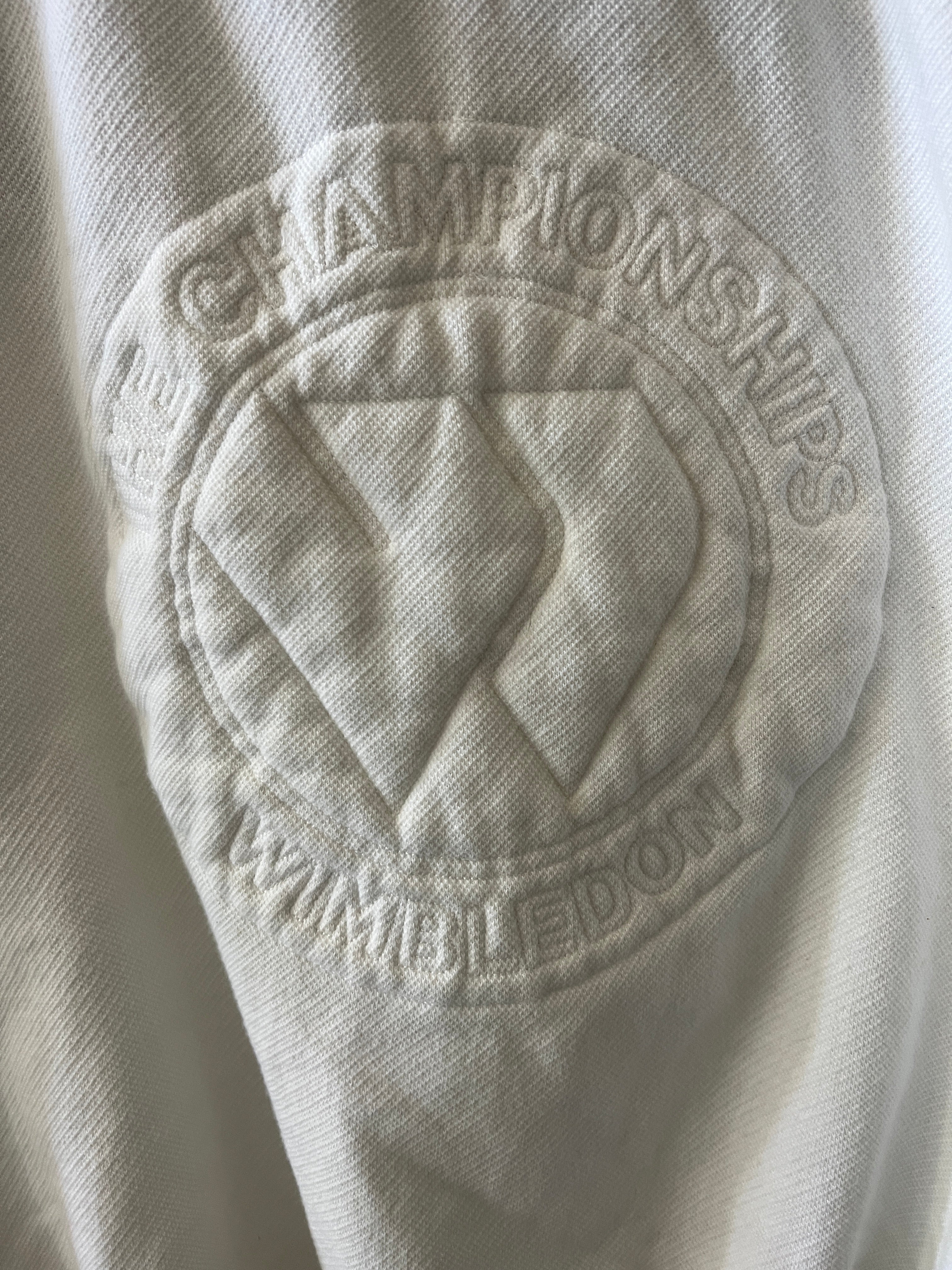 Vintage Wimbledon Collared Sweatshirt (circa 1990s)