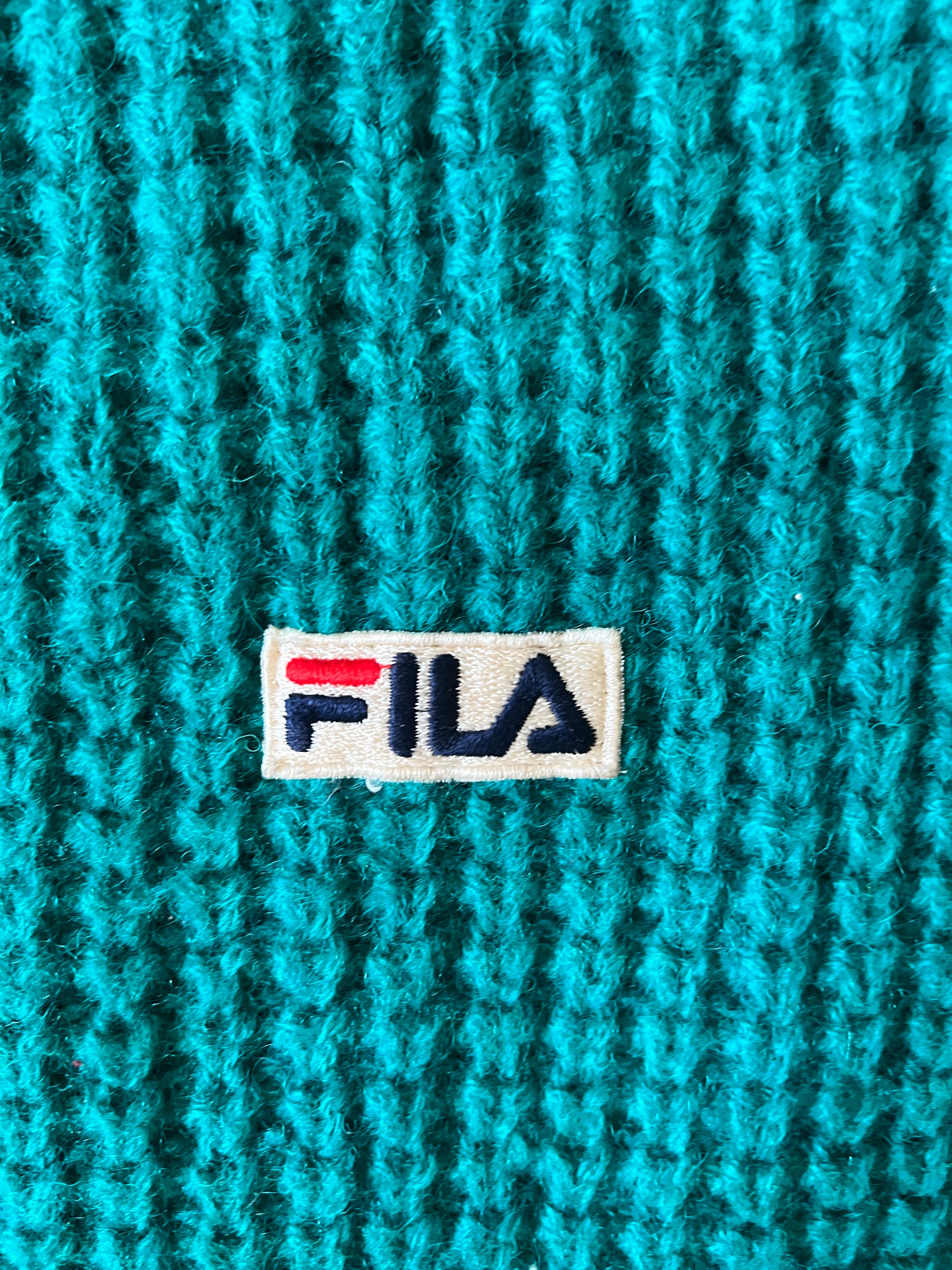 Vintage Fila Tennis Sweater (circa 1980s) (100% wool)