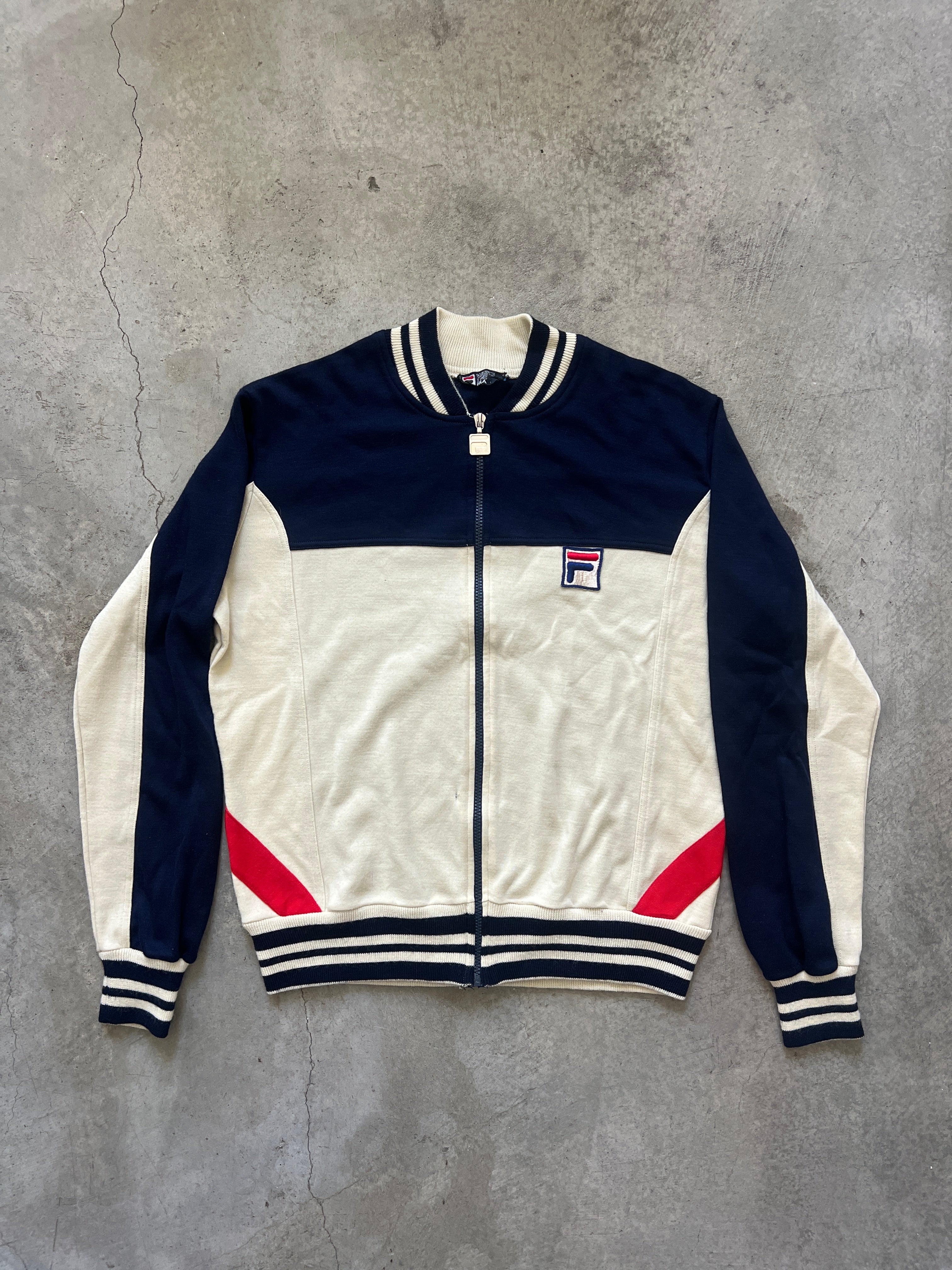 Vintage Fila Tennis Bomber Jacket (circa 1970s)
