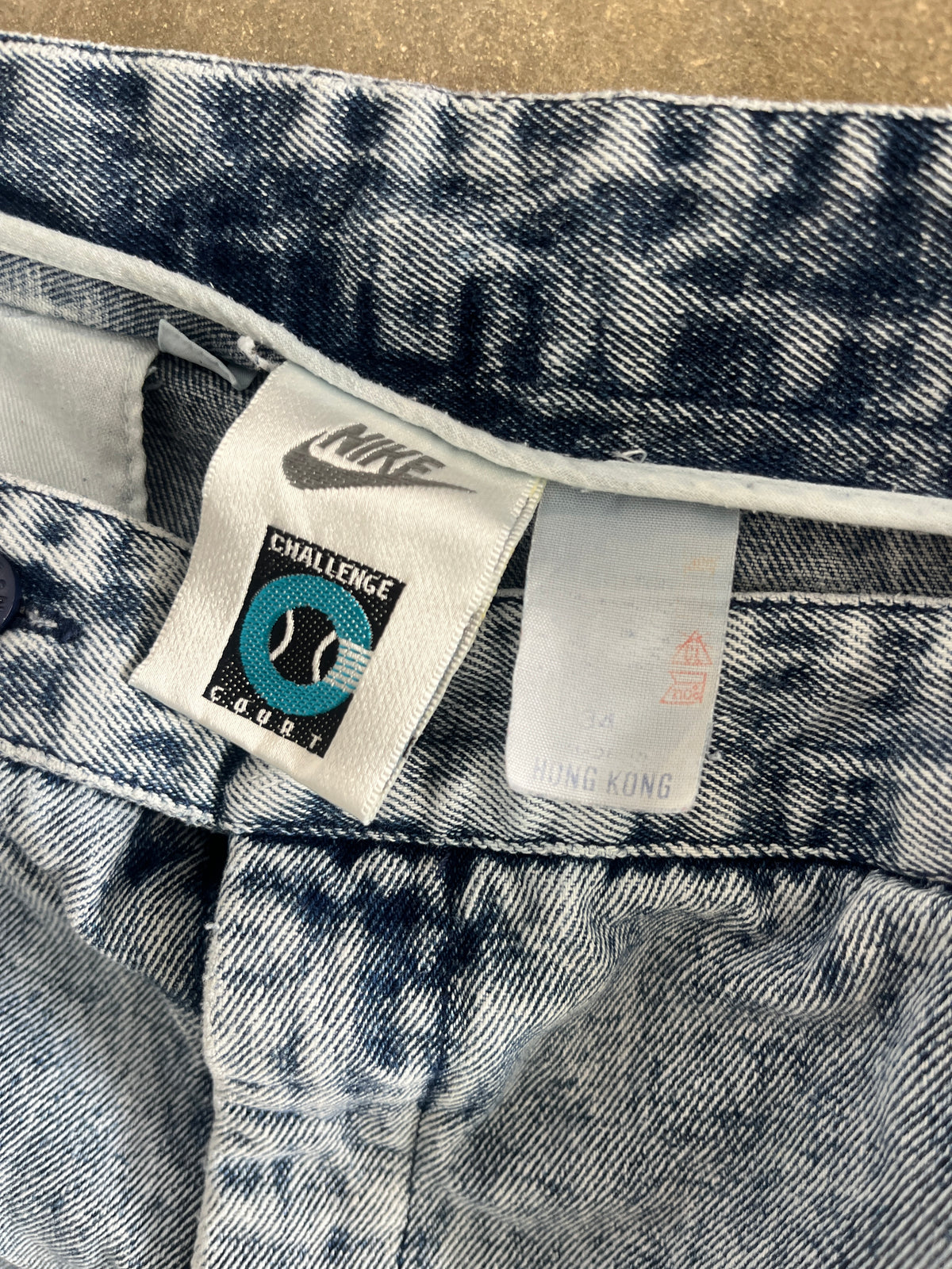 Vintage Nike Agassi Denim Shorts (circa 1990s)
