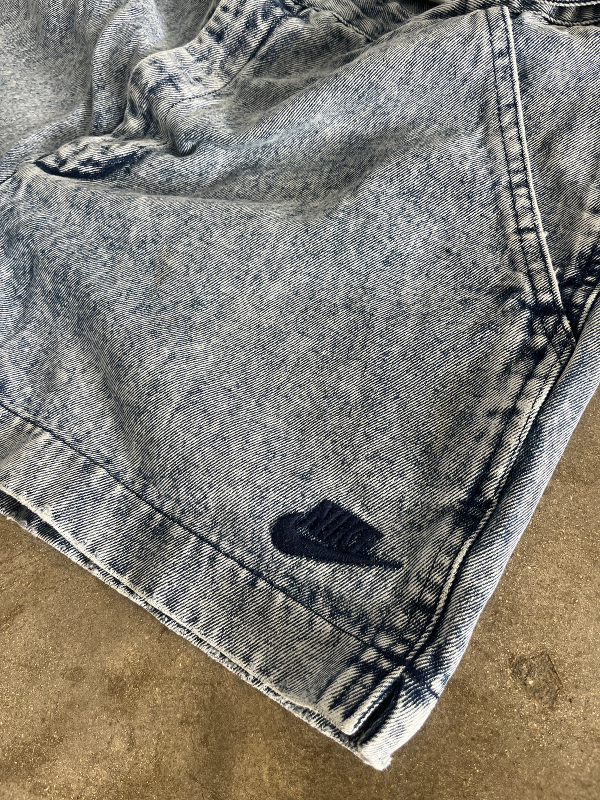 Vintage Nike Agassi Denim Shorts (circa 1990s)
