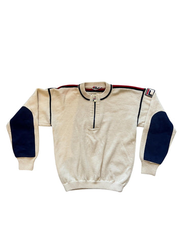 Vintage Fila Quarter Zip Pullover (circa 1980s)