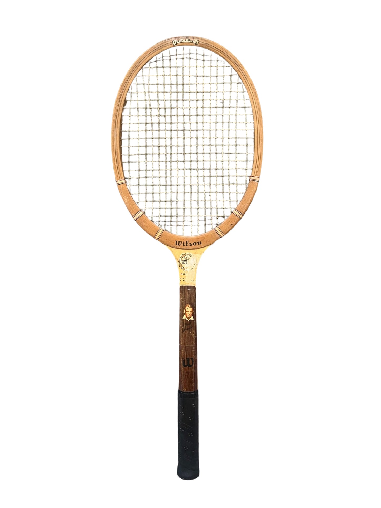 Vintage Wilson Jack Kramer Tennis Racquet (1960s-1970s)